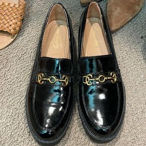 Sam Edelman-Circus NY Black Platform Loafers